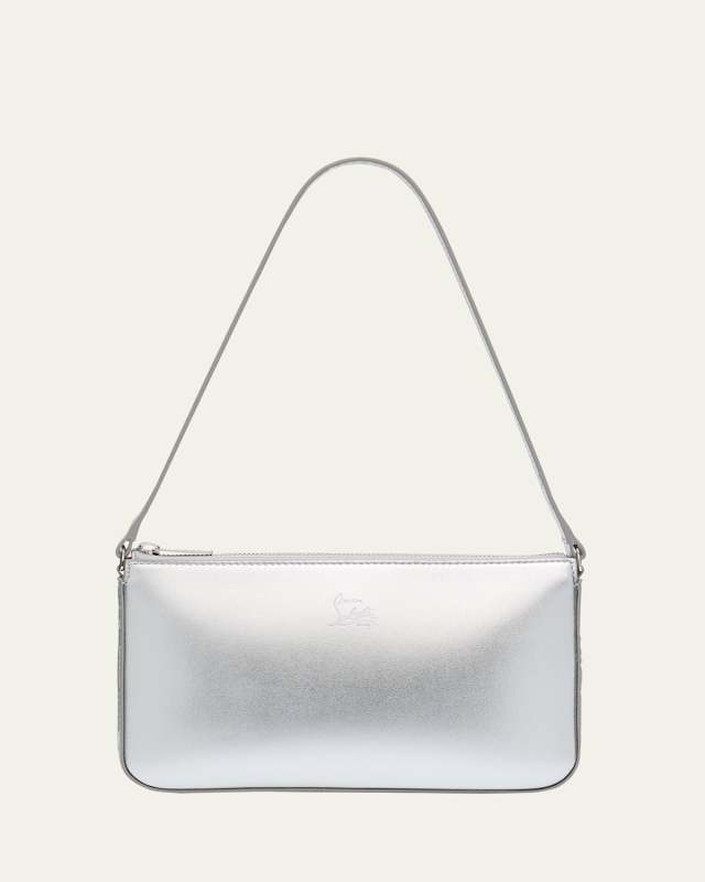 Loubila Metallic Leather Shoulder Bag